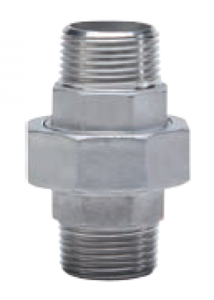 Verschraubung Typ 345, A/A, konisch dichtend, 1"